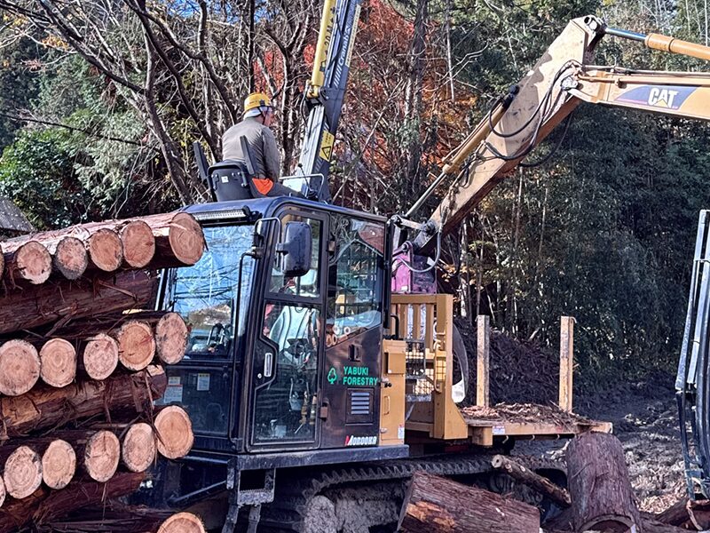 林業作業風景